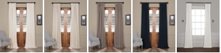 Exclusive Fabrics & Furnishings Solid Cotton Blackout Curtain Panel